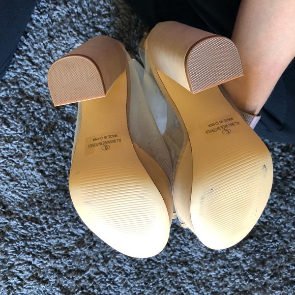 Mesh Block Heel - Picture 5 of 8